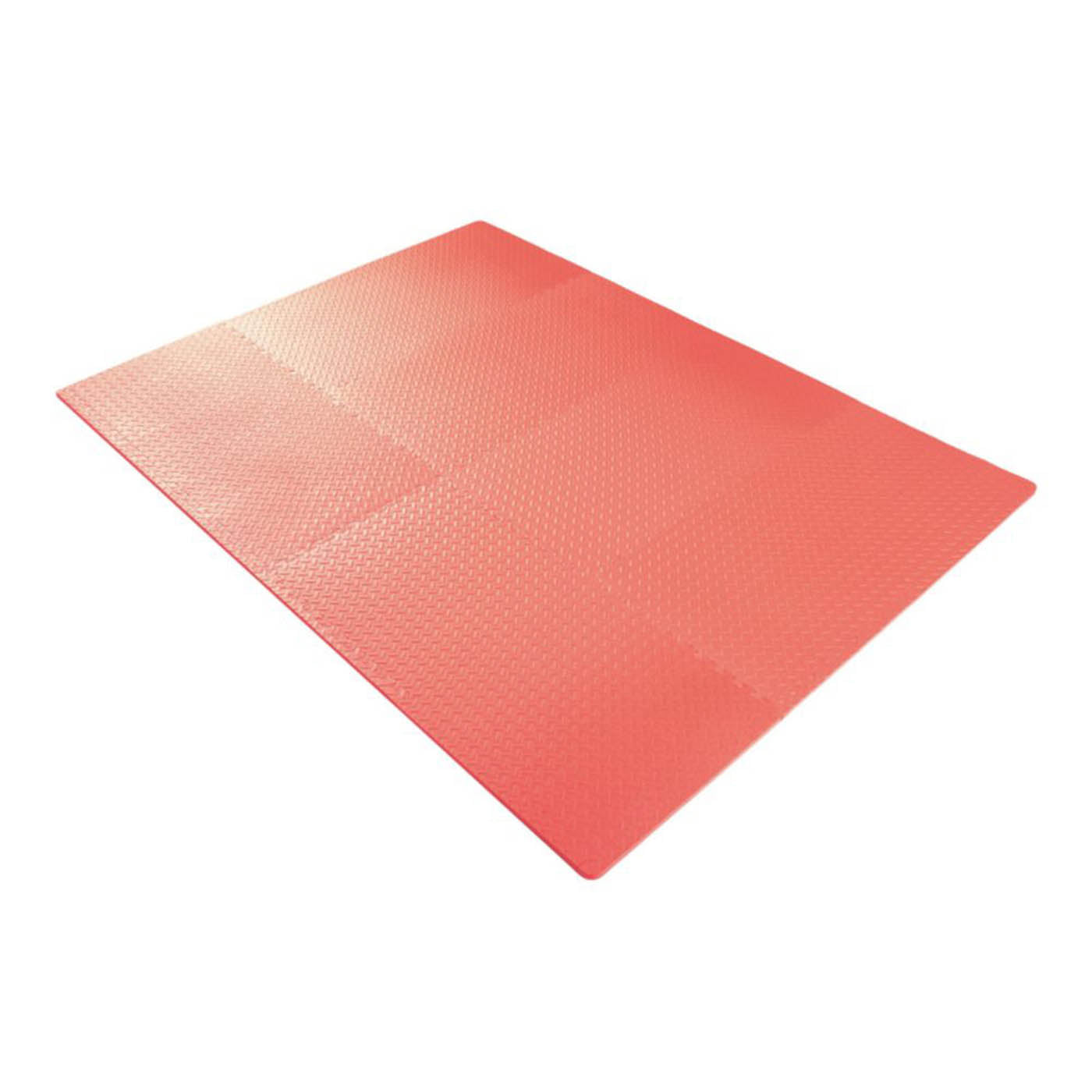 Essentials Interlocking Floor Tiles High Density Foam Red Anti Slip 20mm 12 Pack - Image 3