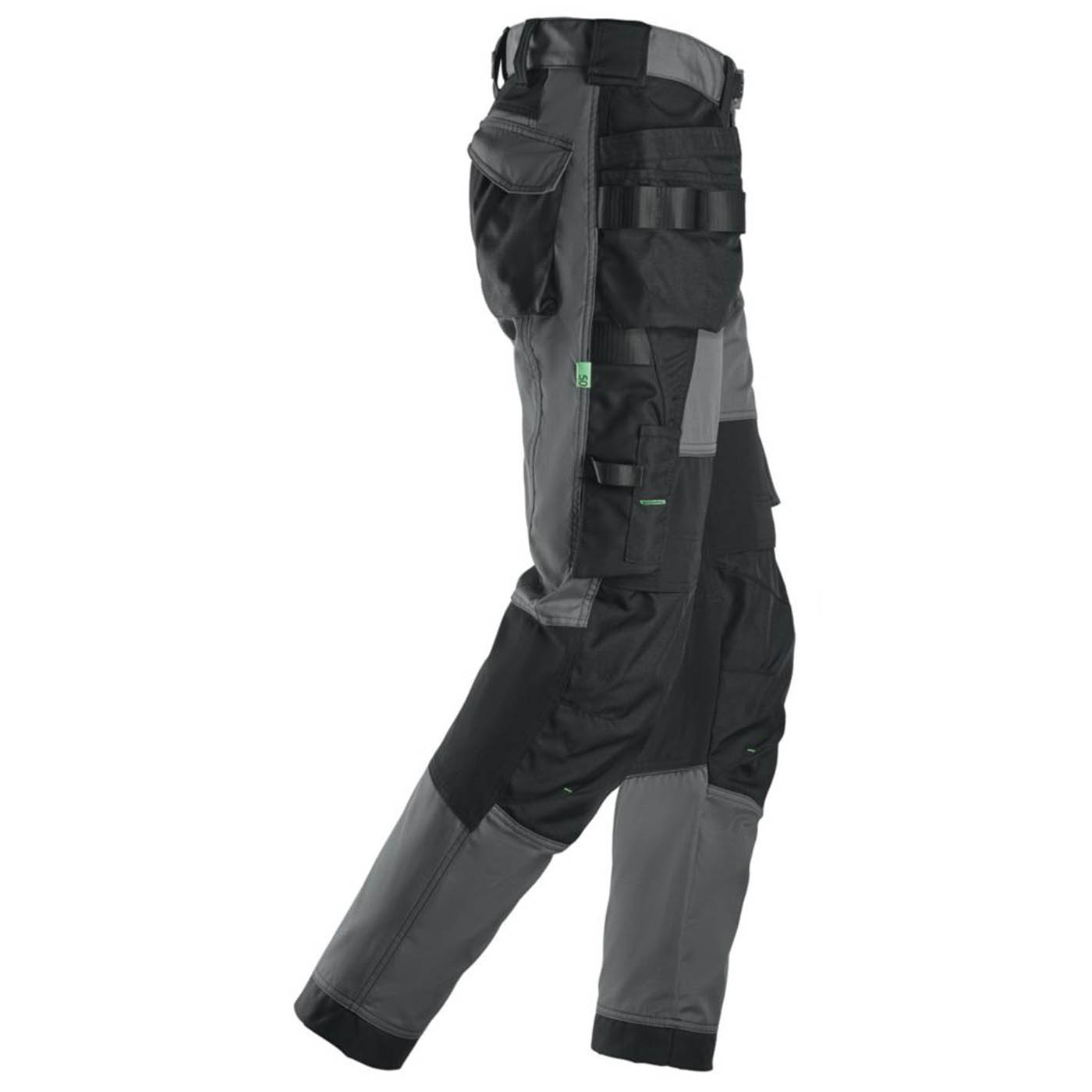 Snickers 6902 Stretch Work Trousers Steel Grey 44" W 32" L - Image 3