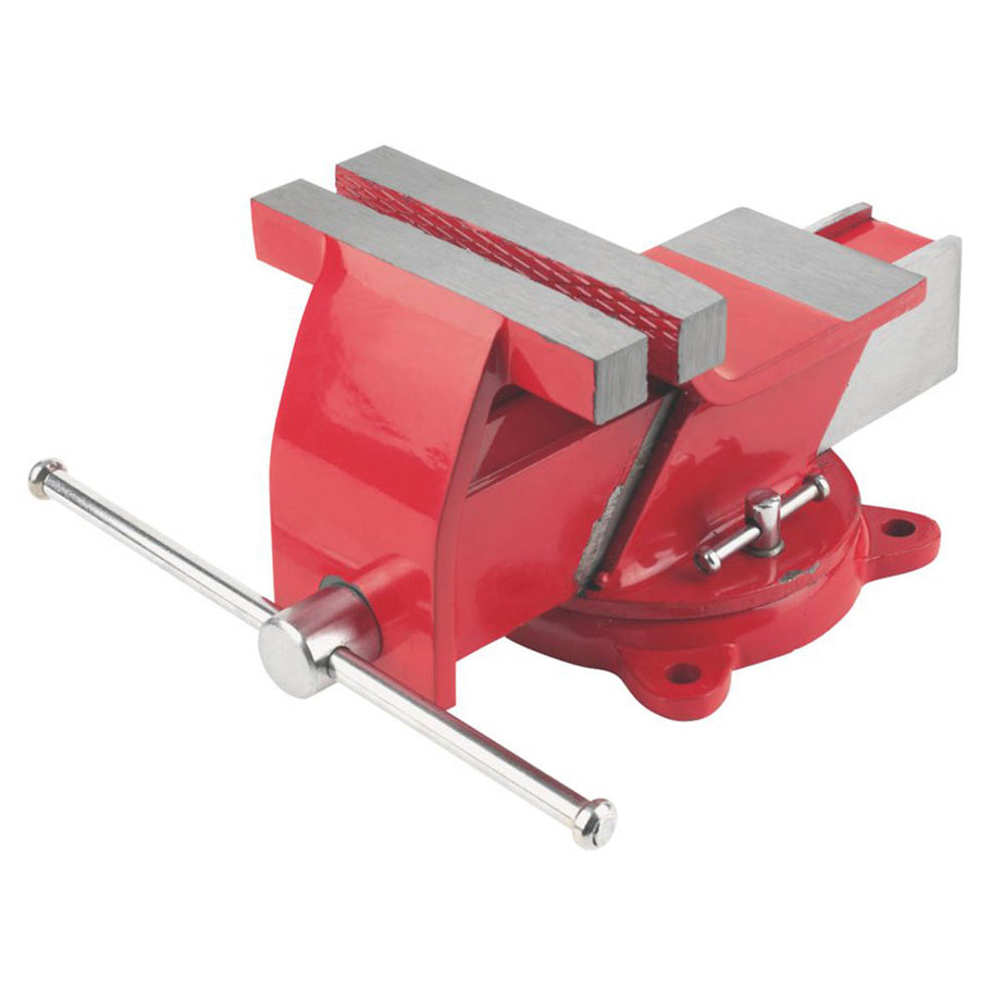 Workshop Vice Jaw Bench Steel Body 360° Swivel Base Deck-Mounted 5" Inch - Image 2