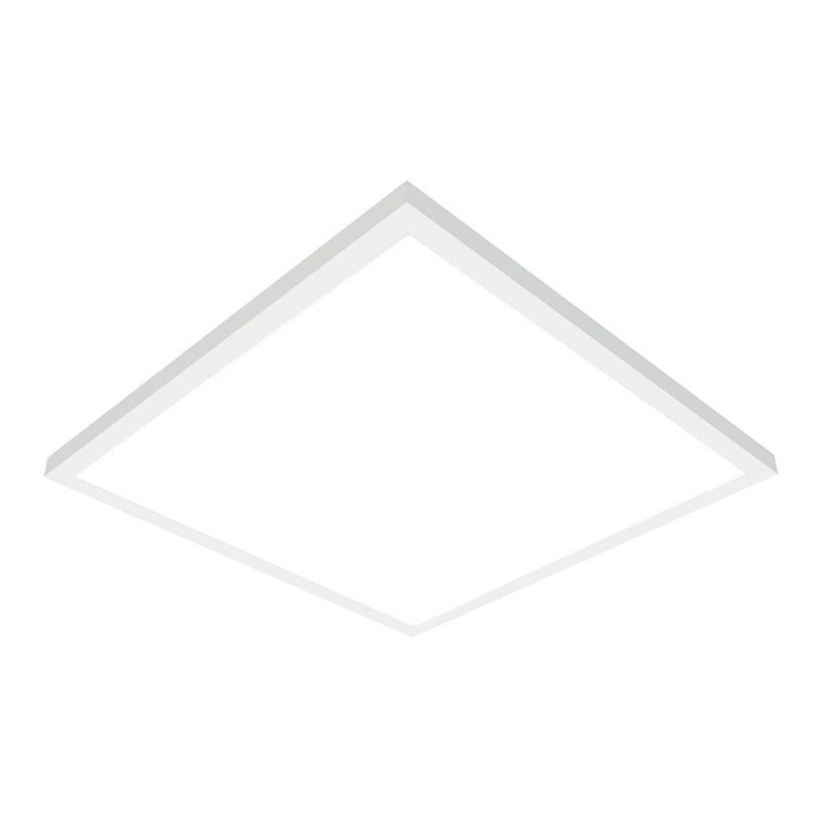 LED Panel Light Ceiling Square White Aluminium Neutral White 3600 lm 600 x 600mm - Image 1