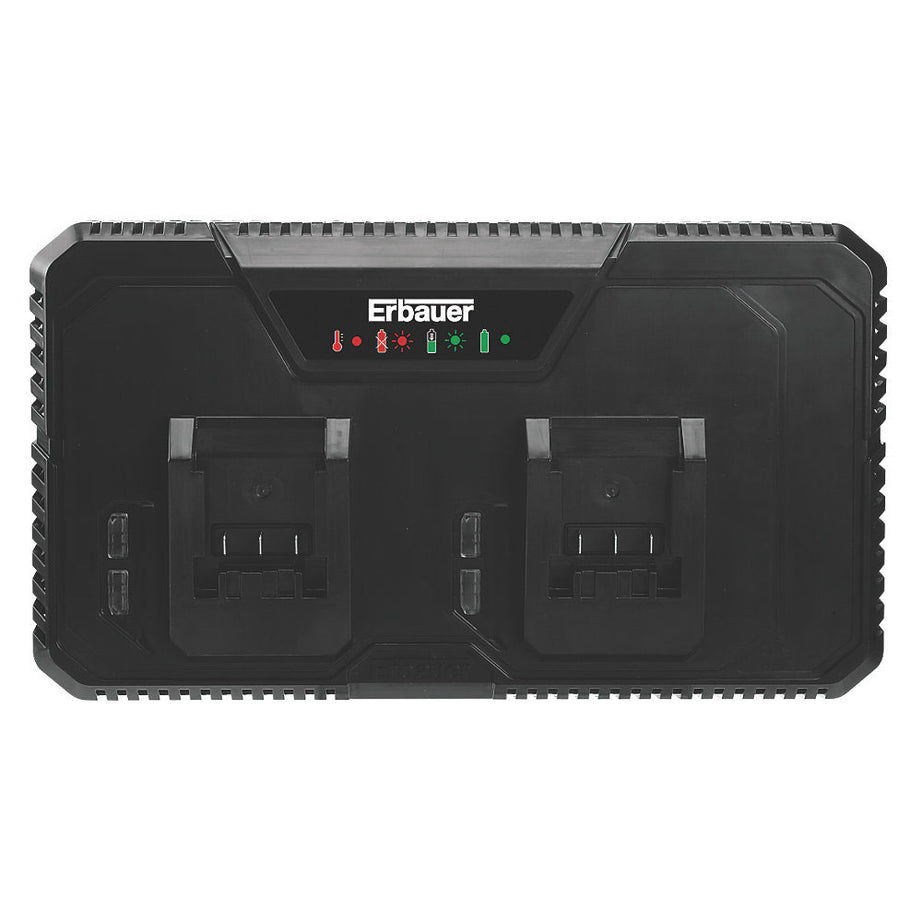 Erbauer Multi Port Charger 18V EMC18-Li EXT Li-Ion 6A Wall Mounted Fast Dual - Image 1