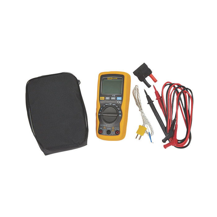 Di-Log Digital Multimeter DL9206 Compact 1000V up to 750C 10-4000µF 70x150x48mm - Image 2