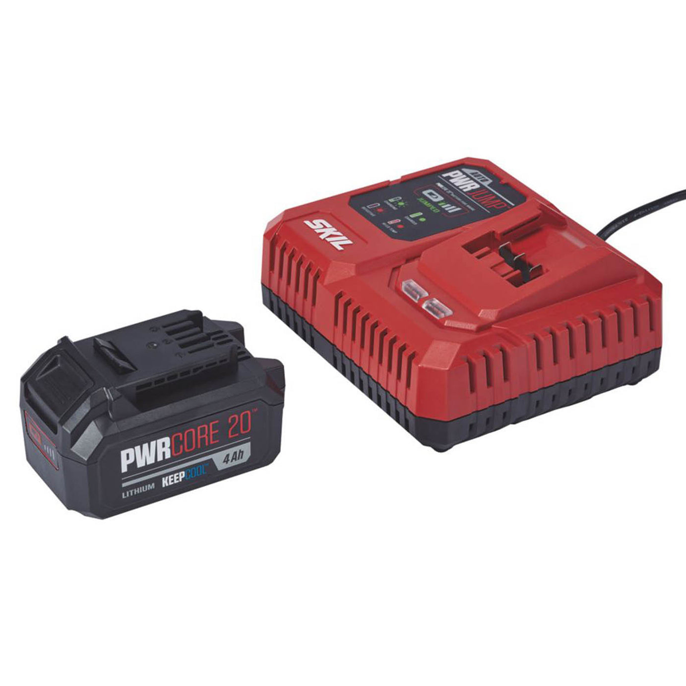 Skil BC1U3111AA 20V 4.0Ah Li-Ion PWRCORE 20 Battery & Charger Kit - Image 1
