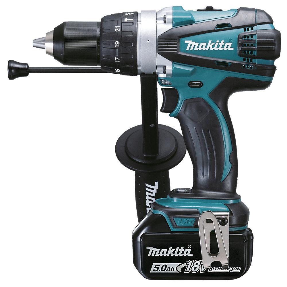 Makita Twin Pack Cordless Combi Drill Impact Driver DLX2145TJ 18V 2x5.0Ah Li-Ion - Image 2