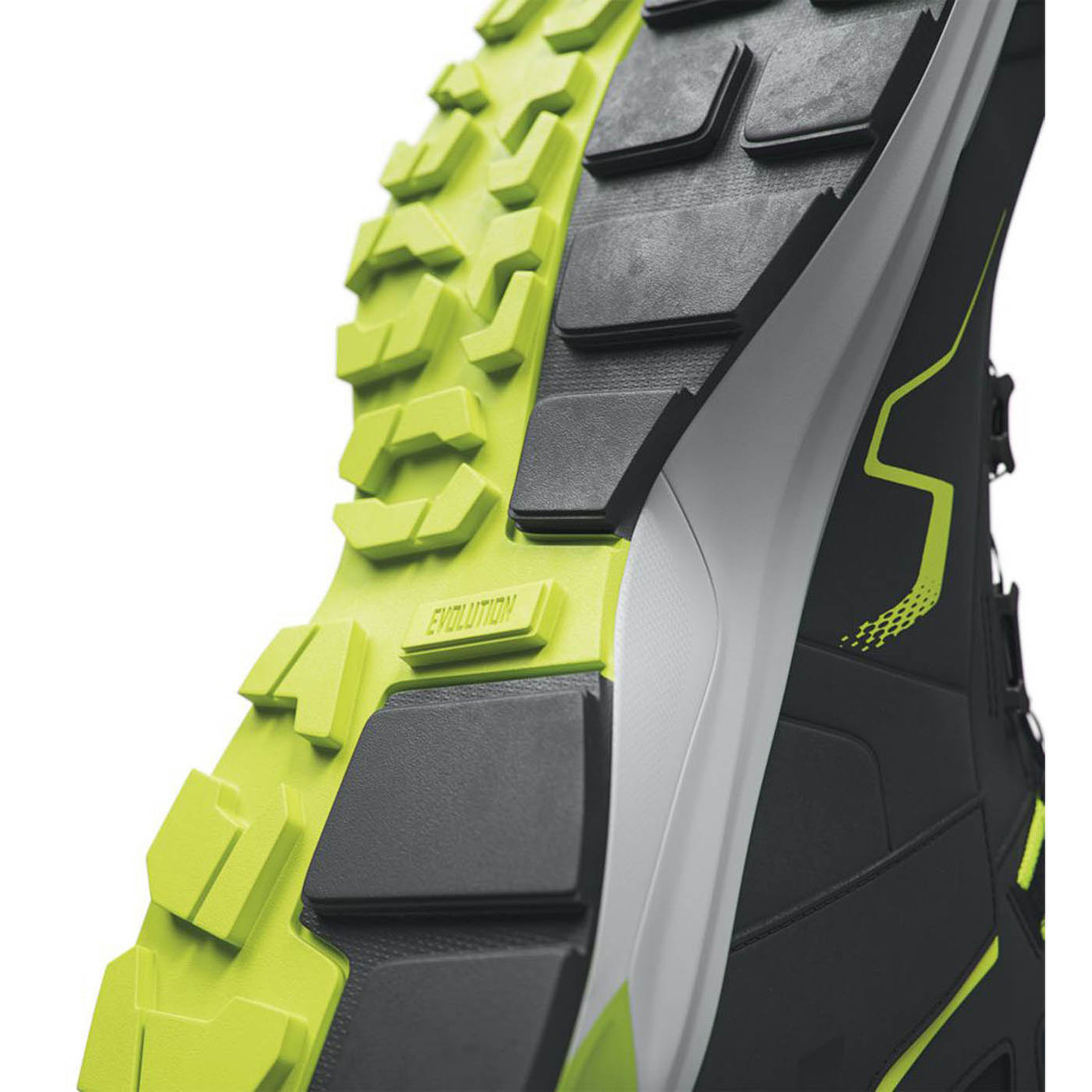 Solid Gear Safety Boots Mens Wide Fit Black Green Carbon Toe Work Shoes Size 7 - Image 4