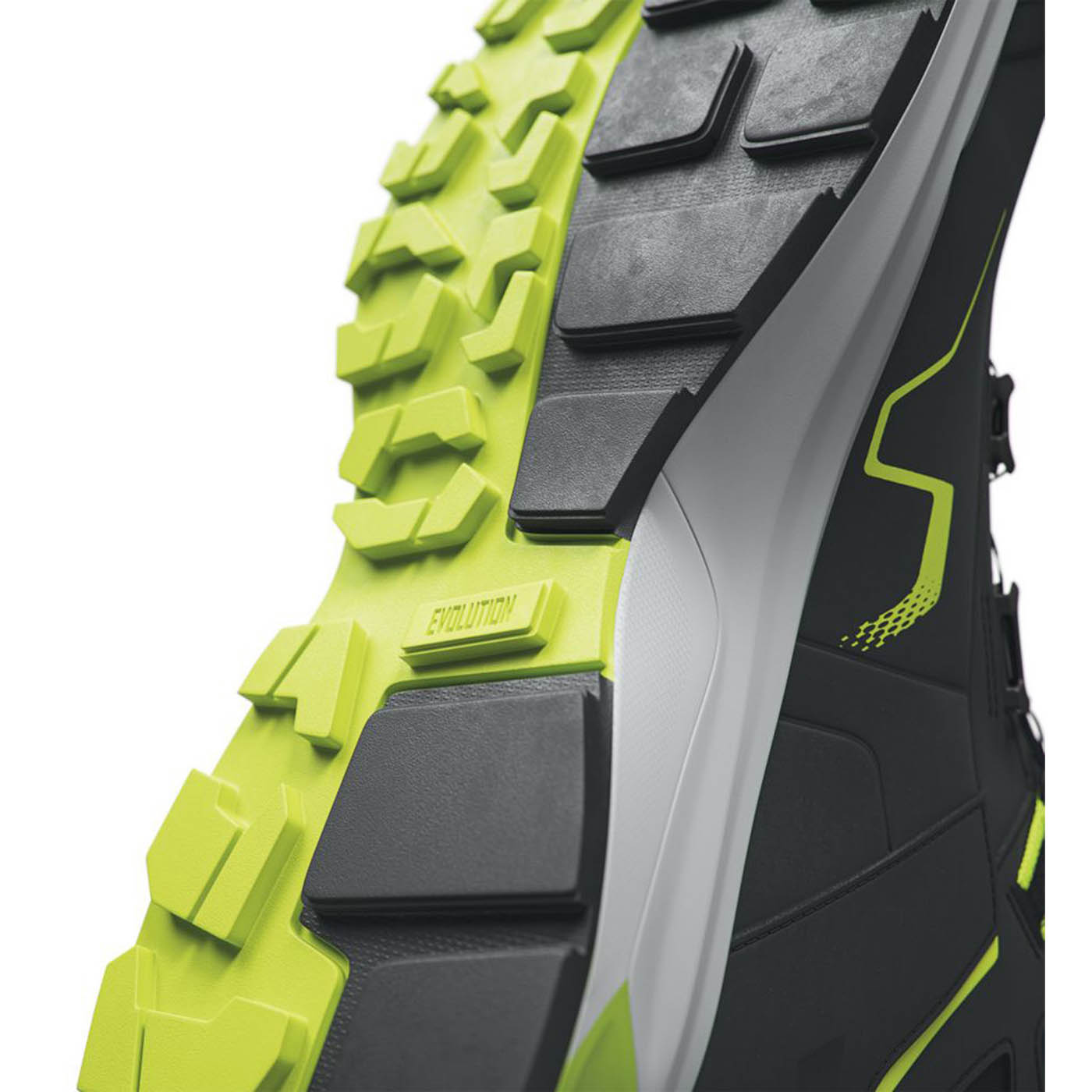 Solid Gear Safety Boots Mens Wide Fit Black Green Carbon Toe Work Shoes Size 7 - Image 4