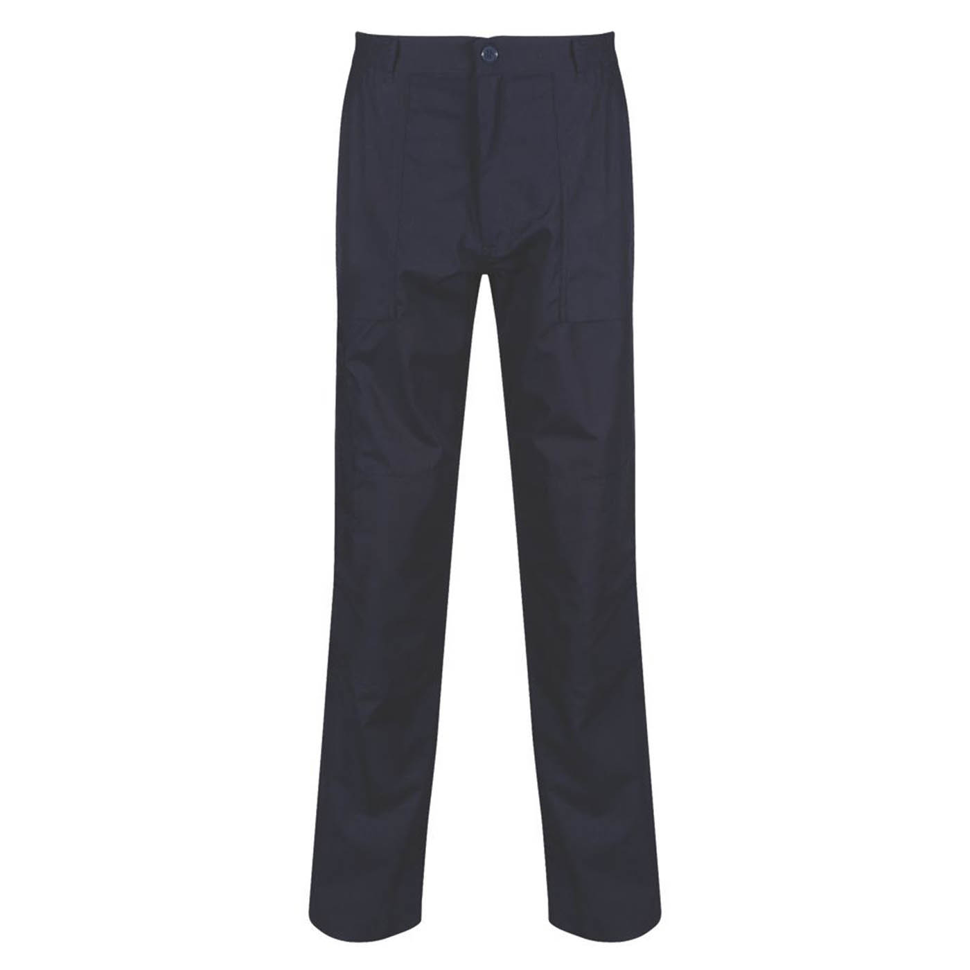 Regatta Work Trousers Mens New Action Regular Fit Navy Multi Pockets 34W 31L - Image 1