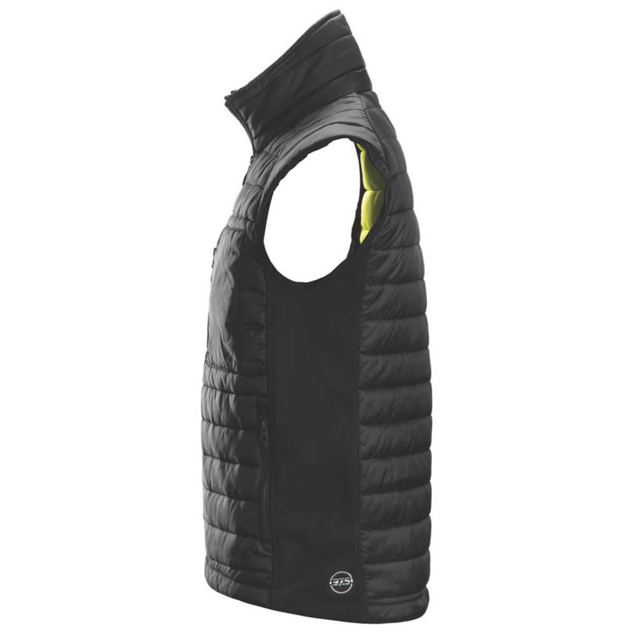 Snickers Mens Body Warmer Insulator Vest Black Zip Up Pockets Large 43" Chest - Image 3