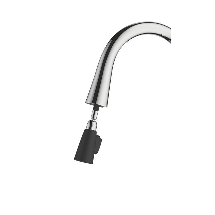 Essentials Kitchen Tap Mono Mixer Oxford Pull Out Chrome Single Lever Operation - Image 3