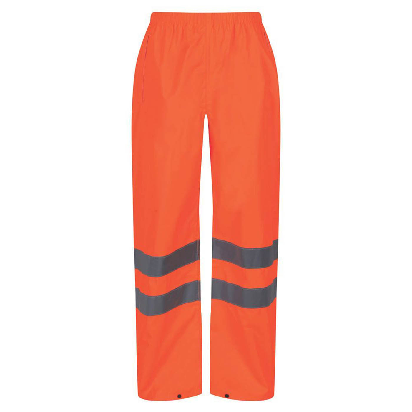 Regatta Hi Vis Trousers Mens Orange Waterproof Elasticated Waist 2XL 44W 32L - Image 1