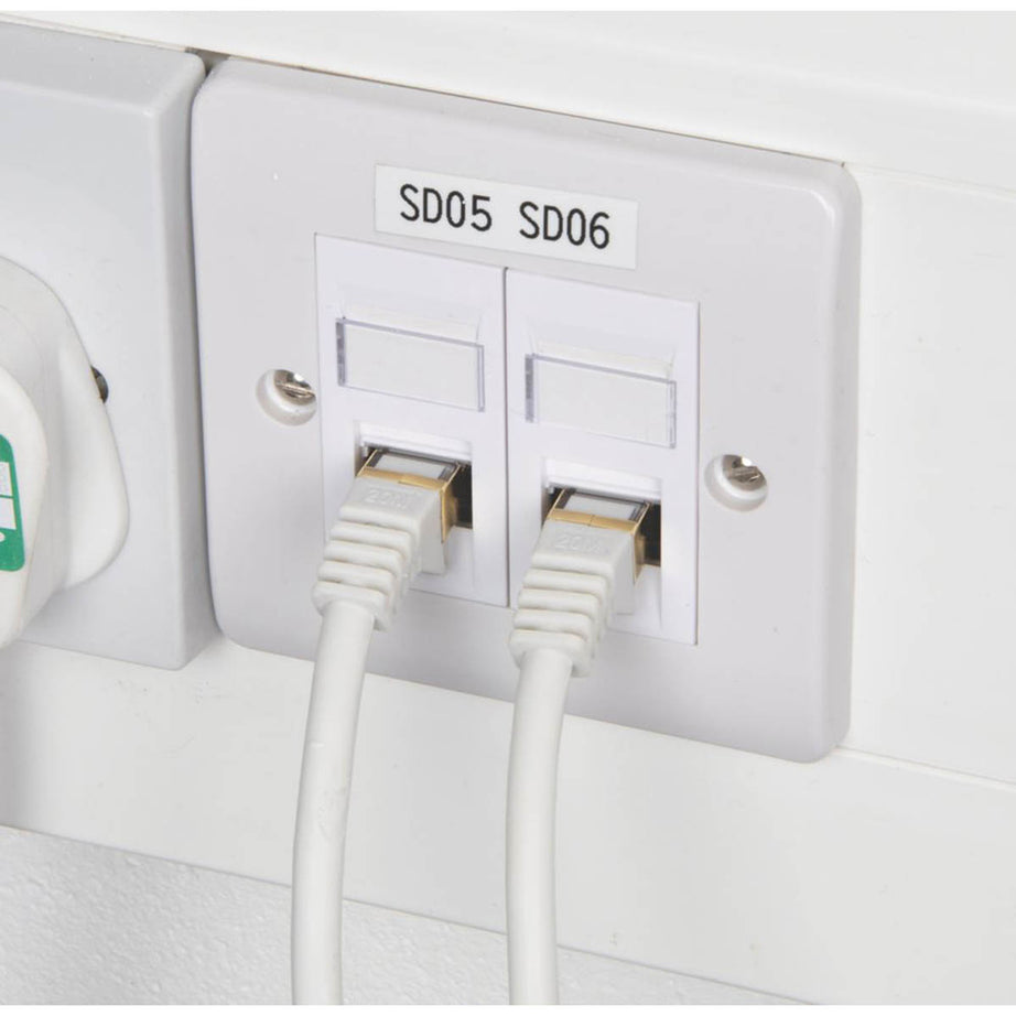 Labgear Cat 7 Ethernet Cable Patch Lead White Shielded RJ45 Copper Plated 20m - Image 3