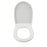 Cooke&Lewis Toilet Seat Bathroom Duroplast White Soft-Close Resistant Durable - Image 3