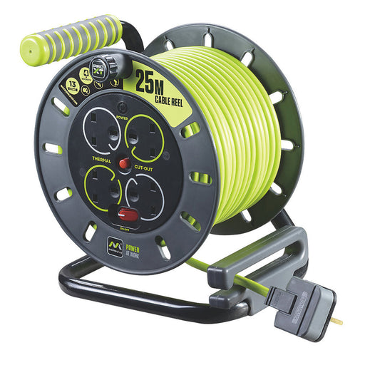 Pro XT Cable Reel 4 Gang 25m OMU2513 3-Core OMU2513 Outdoor 720 W 240 V - Image 1