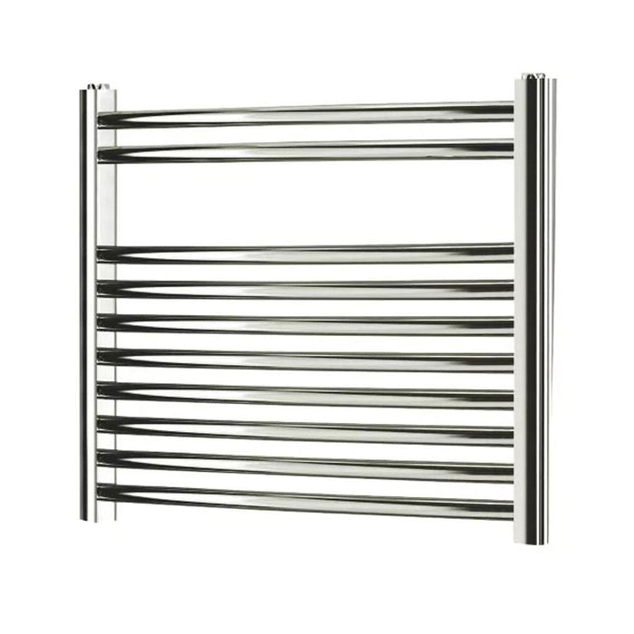 Blyss Curved Towel Radiator Warmer Ladder Bathroom Steel 50 X 55cm Chrome - Image 2