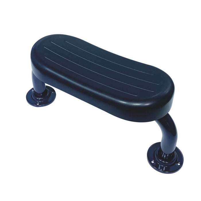 Back Rest Rail Mobility Disabled Bathroom Facility Support Blue Water Resistant - Image 2