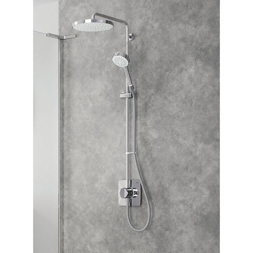 Mira Thermostatic Mixer Shower Beacon Dual Outlet Rear-Fed - Image 1