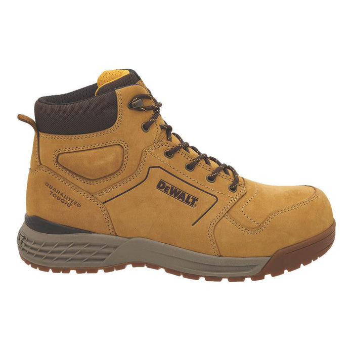 DeWalt Safety Boots Mens Standard Fit Honey Leather Shoes Aluminium Toe Size 7 - Image 2