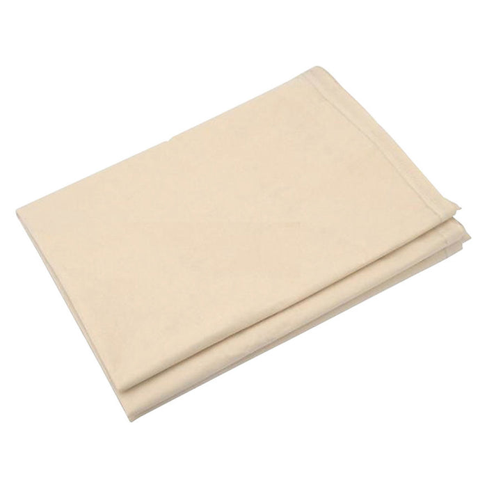 Dust Sheet Cotton Twill Poly-Backed Washable Decorating Heavy Duty 12'x12' - Image 1