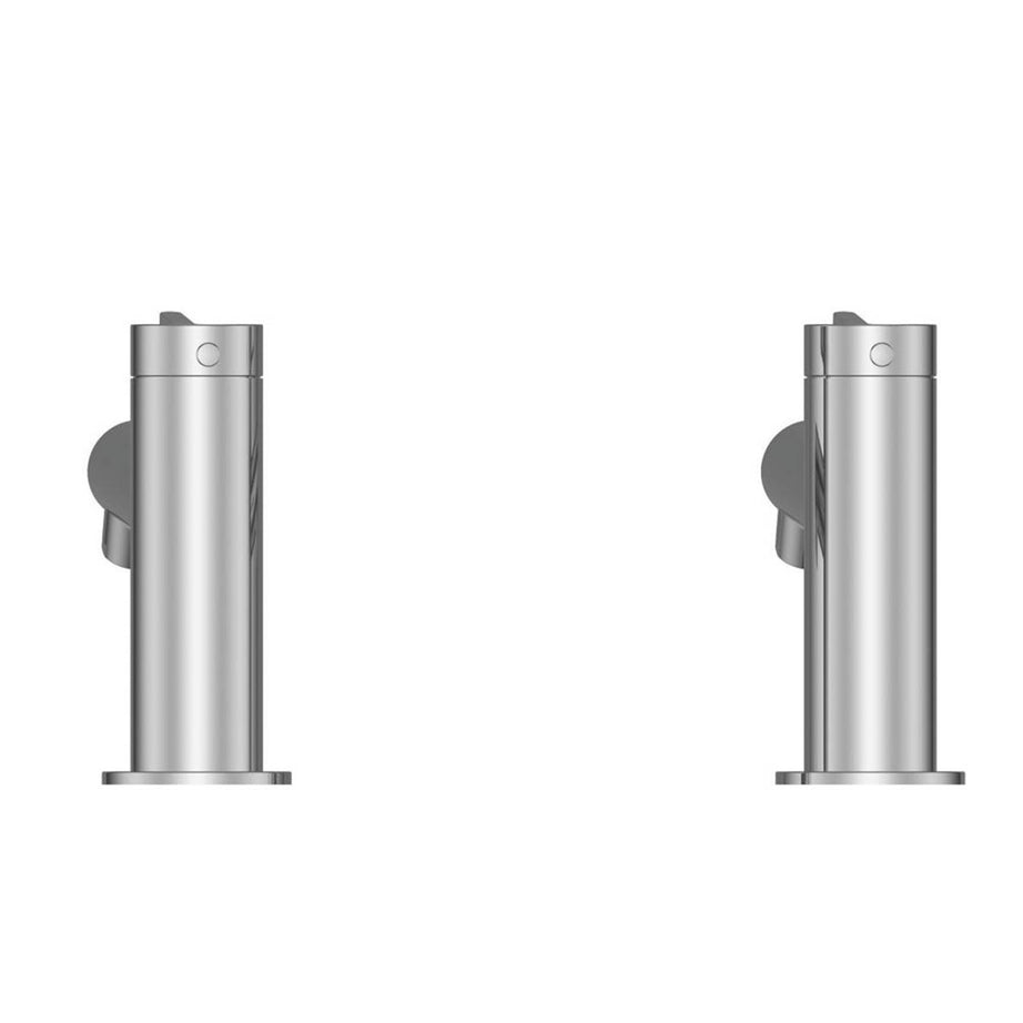 Bath Filler Pillar Tap Chrome Lever 170mm 1/4 Turn Operation Hot Cold Pair - Image 4