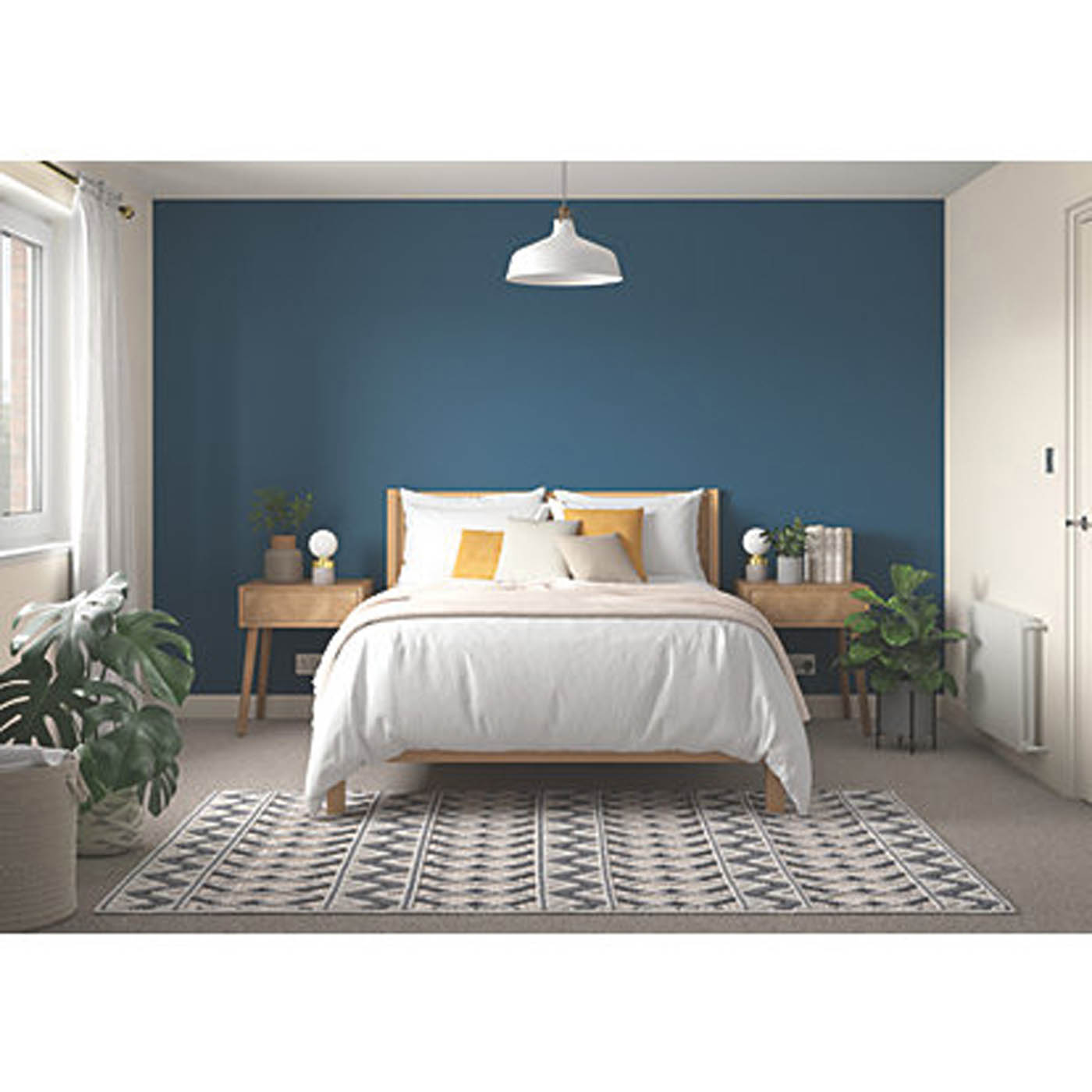 Dulux Easycare Washable & Tough 2.5Ltr Indigo Shade Matt Emulsion  Paint - Image 3