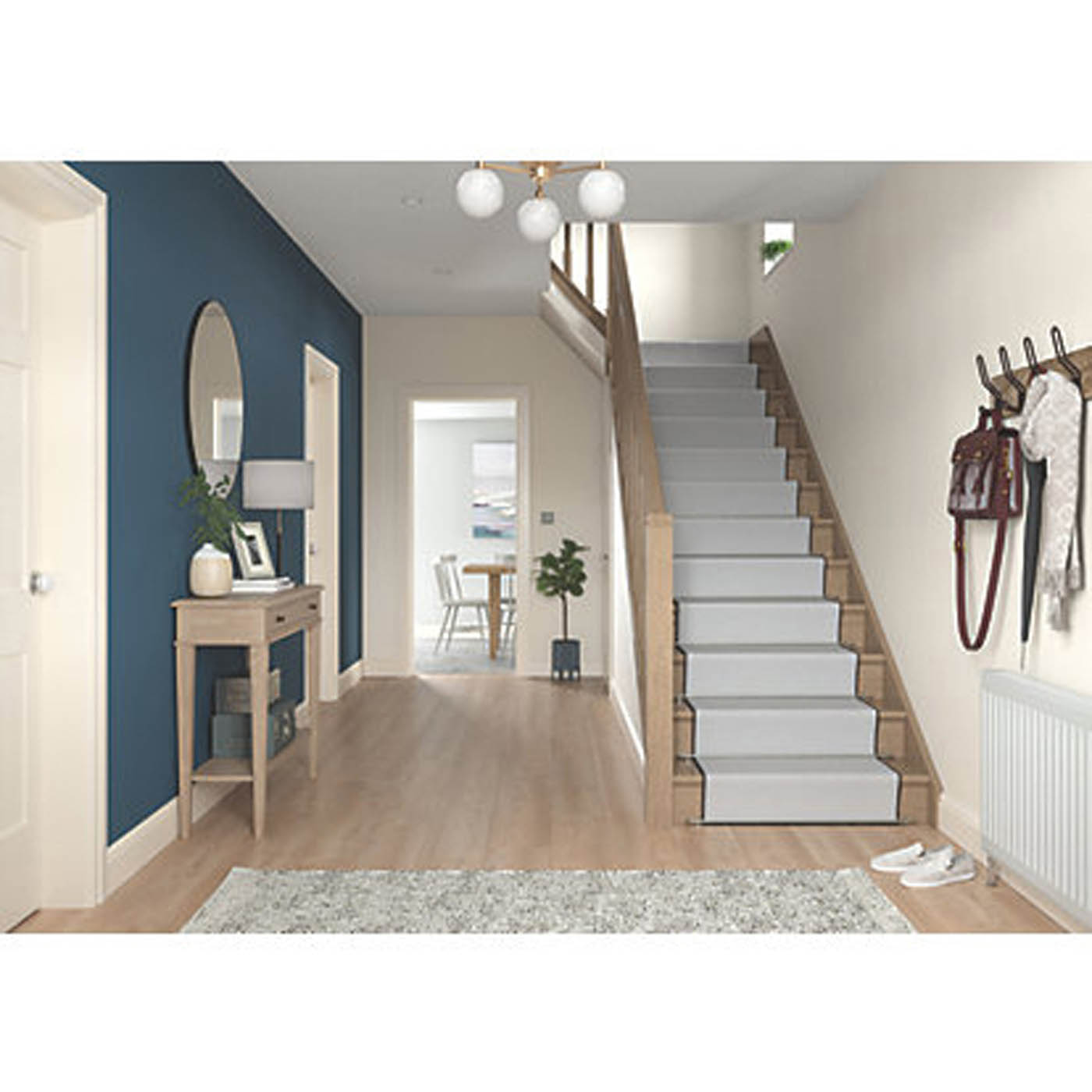 Dulux Easycare Washable & Tough 2.5Ltr Indigo Shade Matt Emulsion  Paint - Image 6