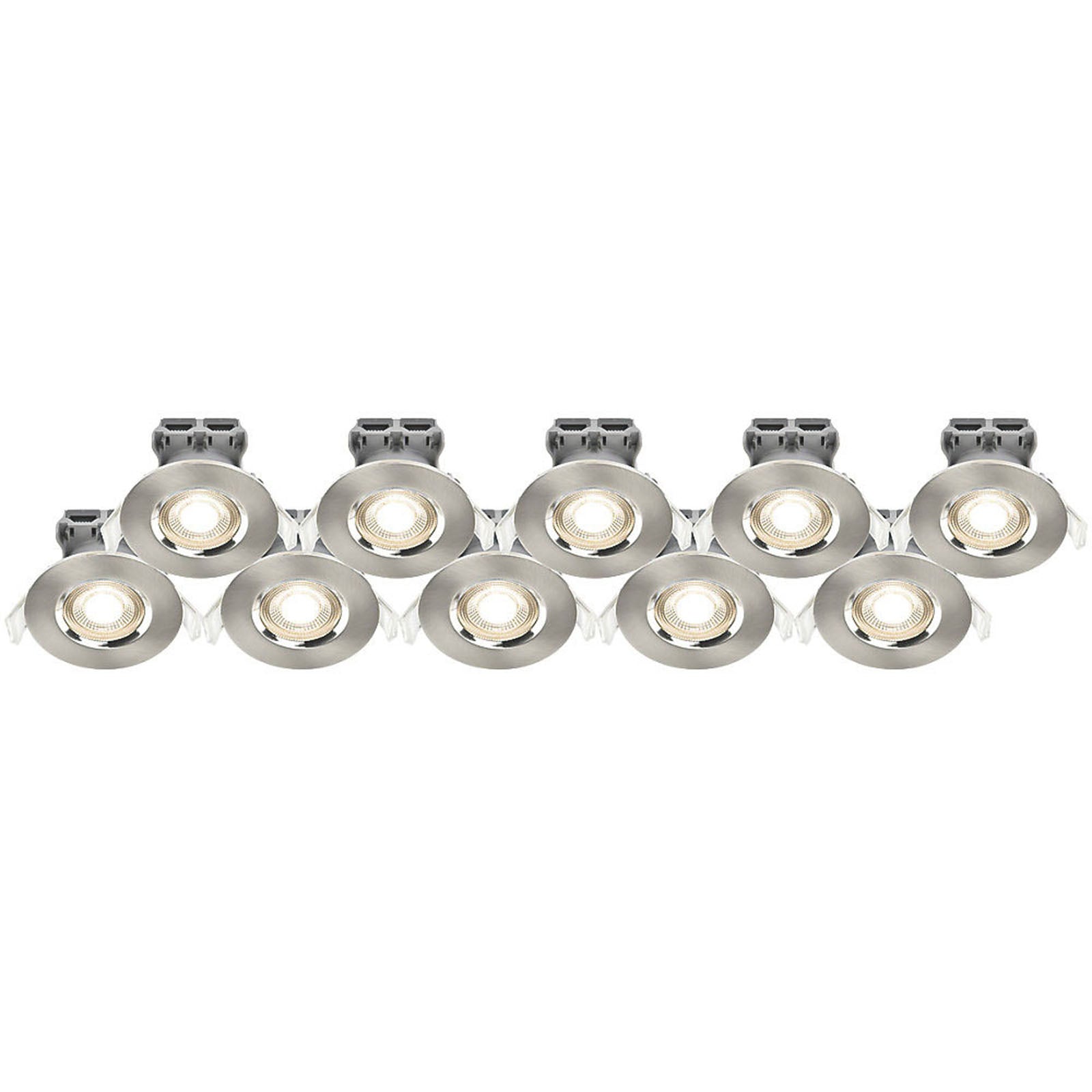 LAP Downlight Spot Light RSF3DBCA Cool White 4.5W LED 420Lm Dimmable Pack of 10 - Image 1