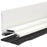 Glazing Wall Bar With Gasket White Aluminium Roofing Polycarbonate 4800x60mm - Image 1