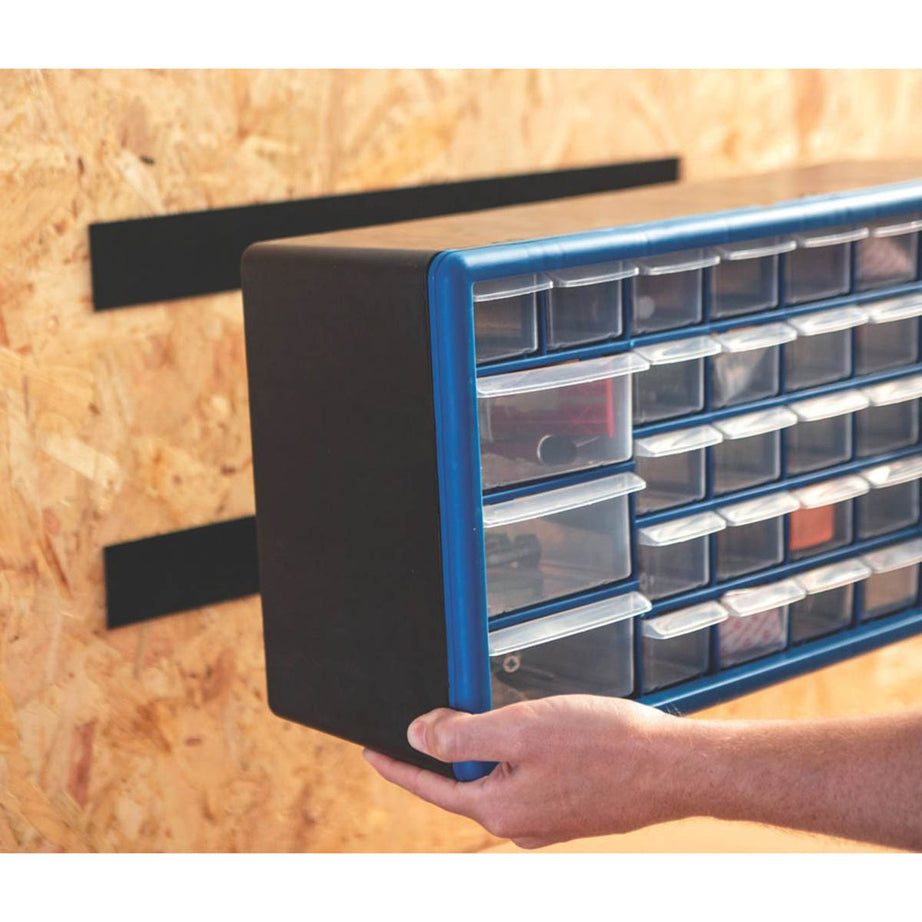 Velcro Brand Stick-On Tape Black Weatherproof Self Adhesive Heavy Duty 5m x 50mm - Image 6