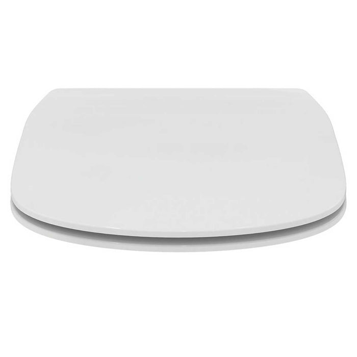 Toilet Seat And Cover Duraplast White Top Fix Standard Close D-Shape Fixed - Image 3