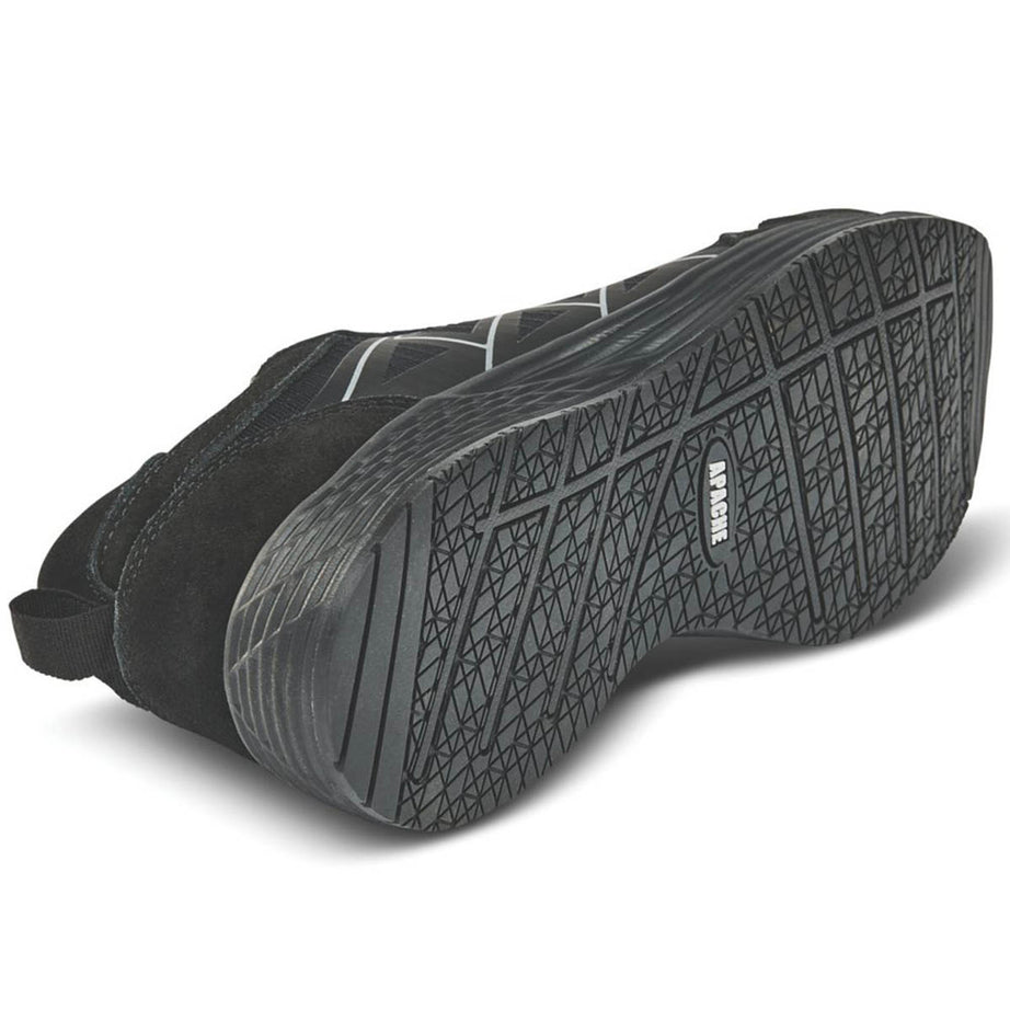 Apache Venus Mens Safety Trainers Black Metal Free Composite Toe Size 7 - Image 5
