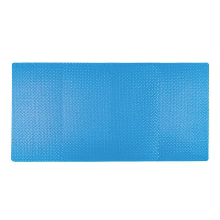 Interlocking Floor Tiles Foam  Anti Slip Thick Impact Resistant Blue 20mm 8 Pack - Image 4