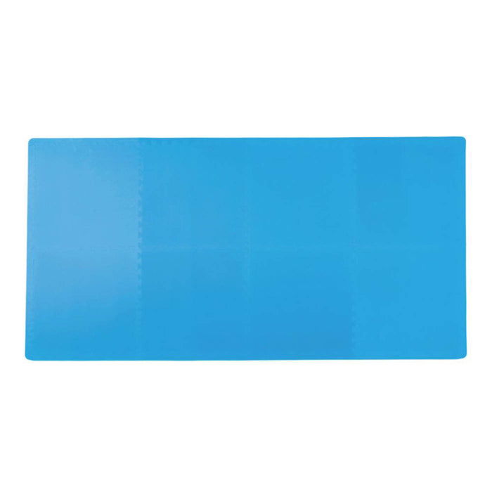 Interlocking Floor Tiles Foam  Anti Slip Thick Impact Resistant Blue 20mm 8 Pack - Image 6