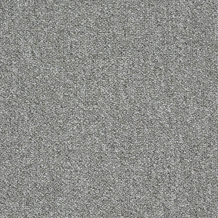 Carpet Tiles Heavy Duty Light Grey Domestic Commercial Home Flooring Pack Of 20 - Image 1