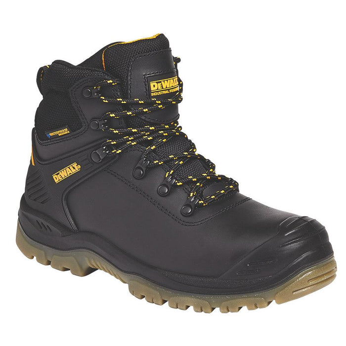 DeWalt Newark Safety Boots Black Size UK 9 EU 43 - Image 1