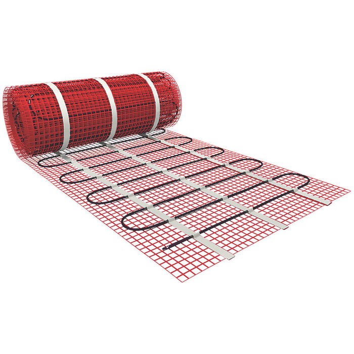Underfloor Heating Mat Electric Single-Sided Self-Adhesive Base 150 W/m² 10 m² - Image 2