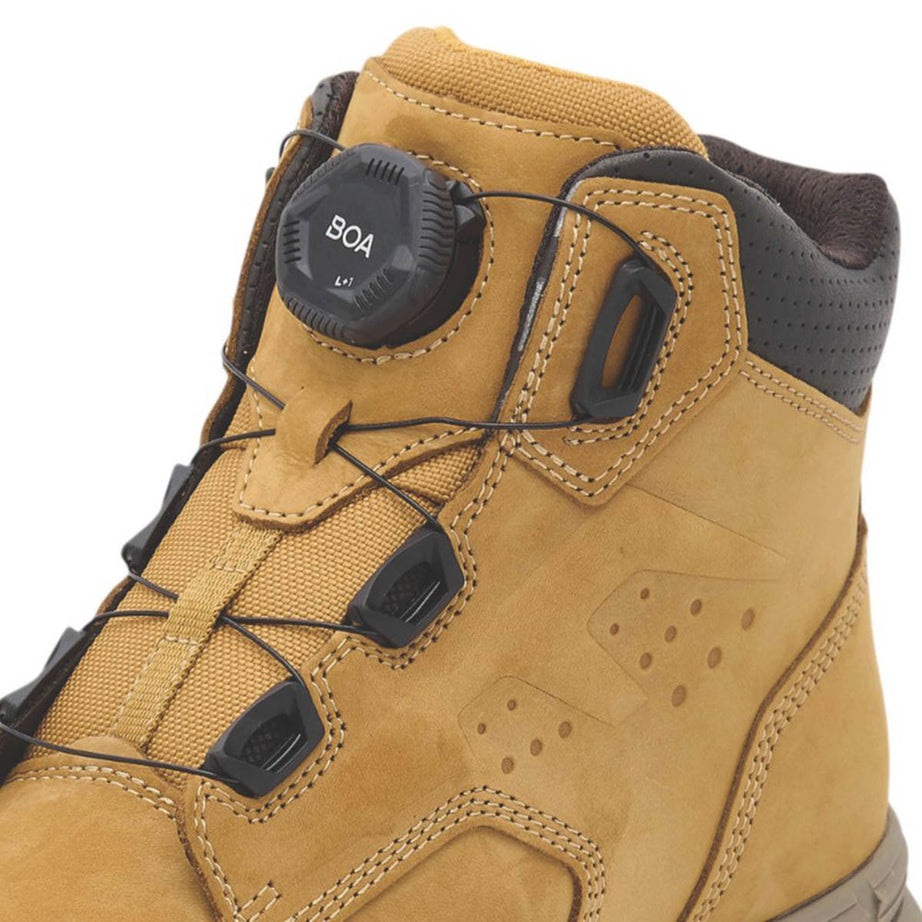 DEWALT Safety Boots Lancaster BOA Wheat Waterproof Steel Toe Cap Size 10 - Image 4