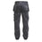 Apache Mens Work Trousers Stretch Cargo Low Rise Comfort Black Grey 36" W 31" L - Image 1