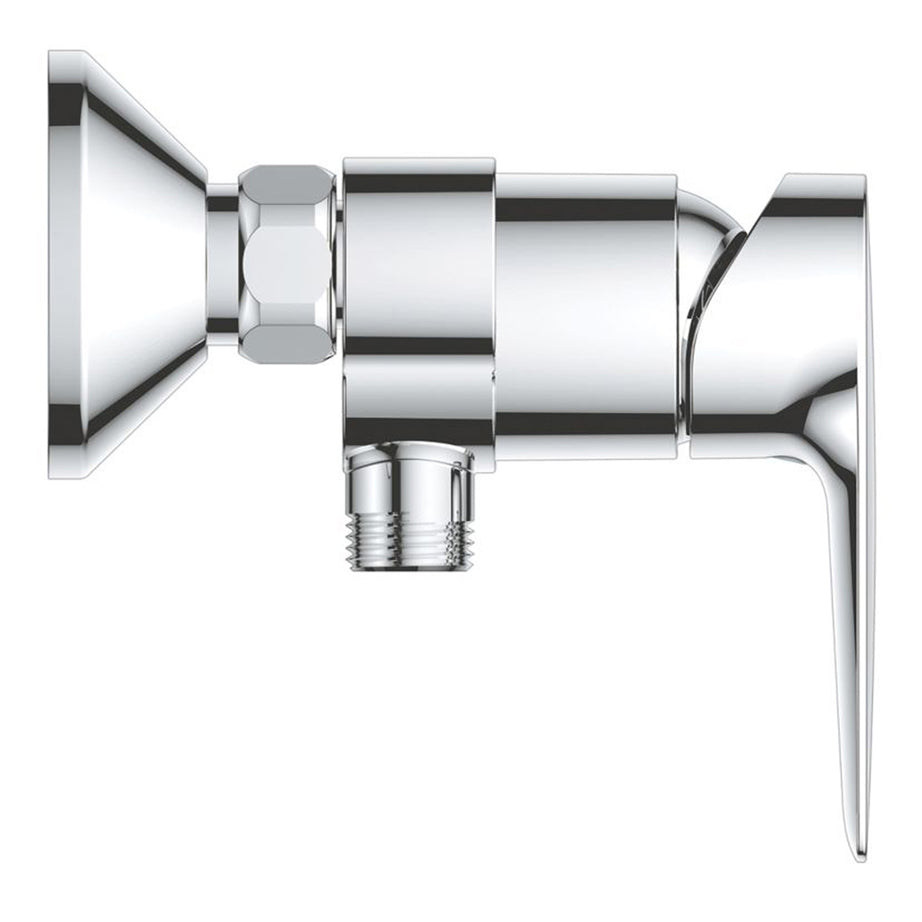 Mixer Shower Valve Tap Chrome Exposed Brass Thermostatic 8.1 Ltr/min 1 bar - Image 2