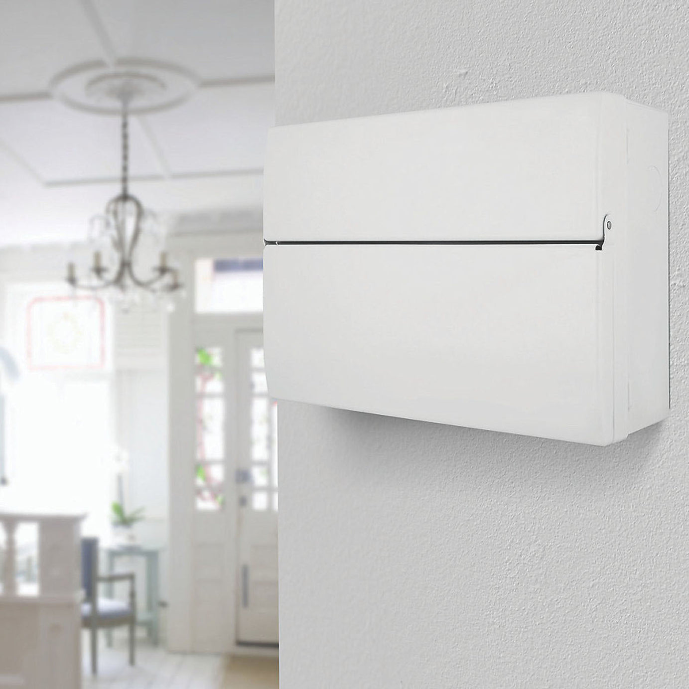 BG Consumer Unit 10 Way 16 Module Steel Electrical Box RCD DIN Rail IP2XC 230V - Image 7