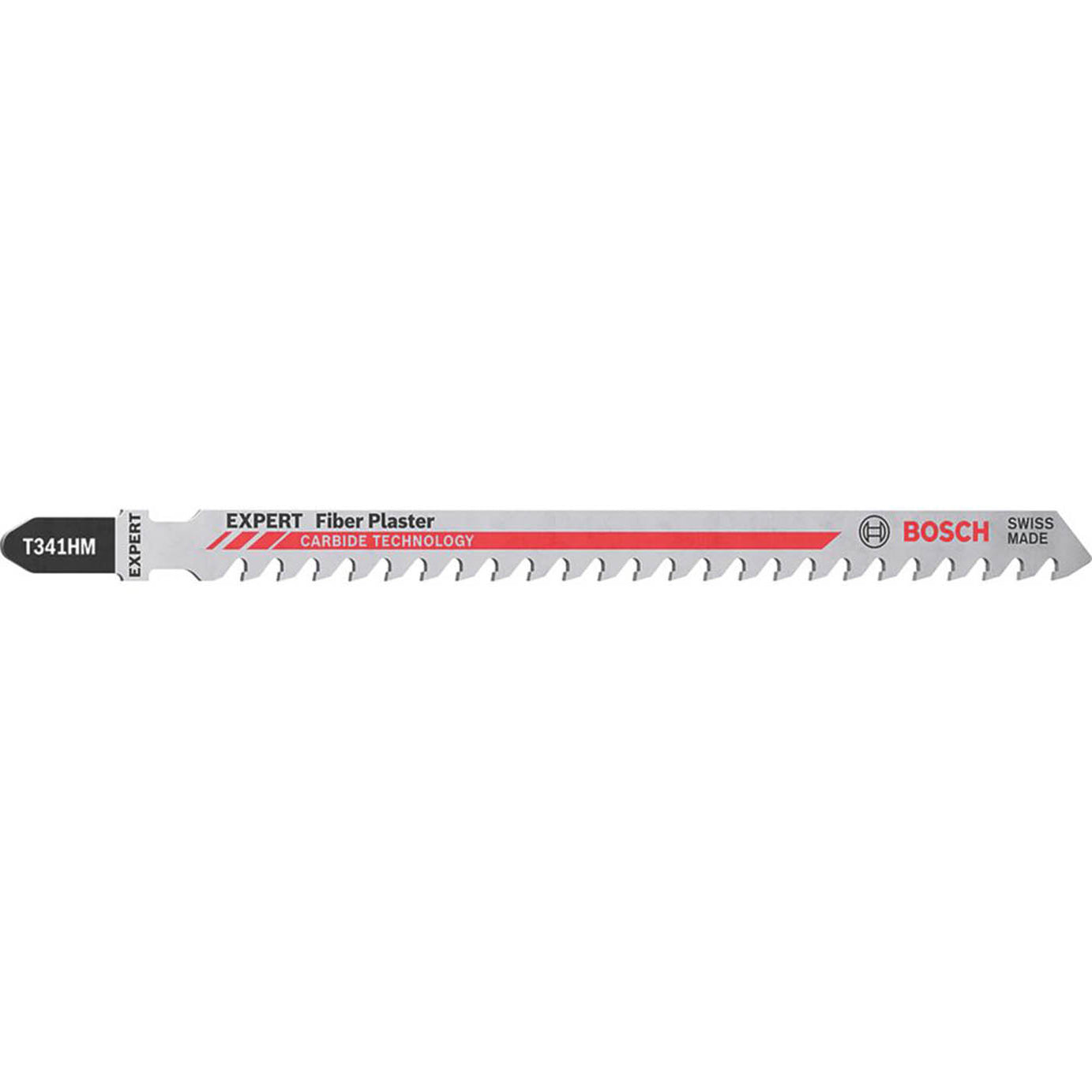 Bosch Expert Jigsaw Blades Carbide T 341 HM Multi-Material 132mm 3 Pack - Image 1