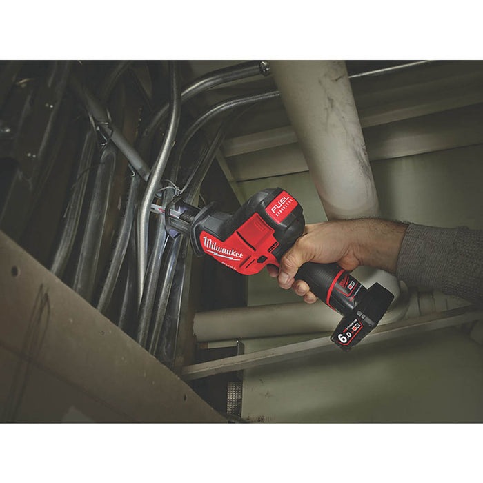 Milwaukee Reciprocating Saw Cordless 12V Li-Ion M12CHZ0FUEL Compact Body Only - Image 8