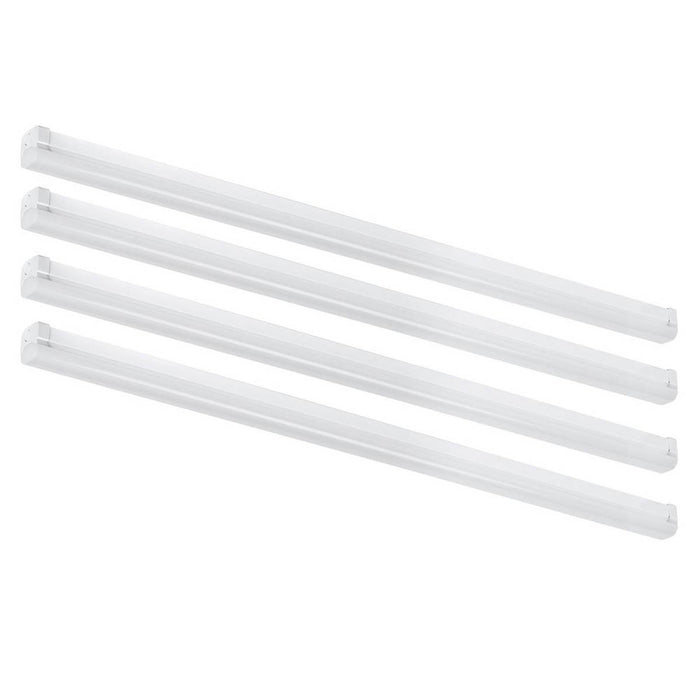 LED Batten Tube Light 6ft Indoor 7900lm Ceiling Wall Mounted 30/60W Pack of 4 - Image 1