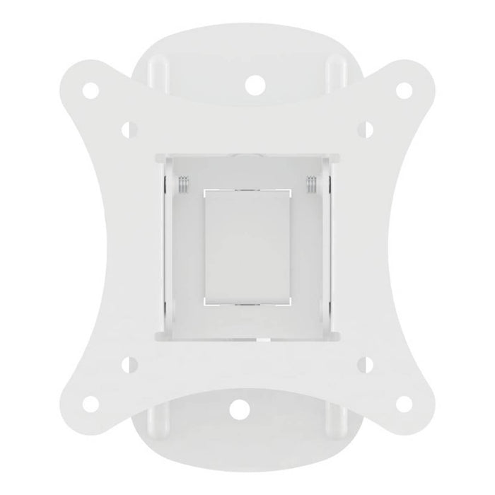 Monitor Wall Mount Bracket Up to 32" Steel Swivel And Tilt White Slim Profile - Image 4