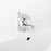 Swirl Bathroom Basin Tap Mono Mixer Single Lever Chrome Pop Up Waste Brass - Image 4