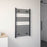 Towel Radiator Rail Black Steel Flat Bathroom Ladder Warmer 516W H1000xW600mm - Image 4