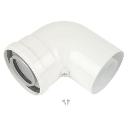 Baxi Multifit 93° Flue Bend Boiler Accessories 100 x 200mm Compact Lightweight - Image 2