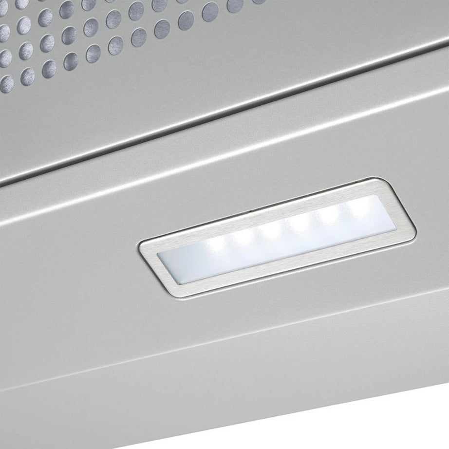 Cooker Hood Integrated Stainless Steel Built In 2 Speed Push-Button 590mm - Image 4