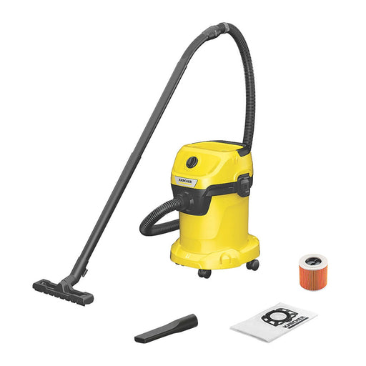 Karcher Wet & Dry Vacuum Cleaner Blower Compact 1000W Durable 17Ltr 220-240V - Image 1