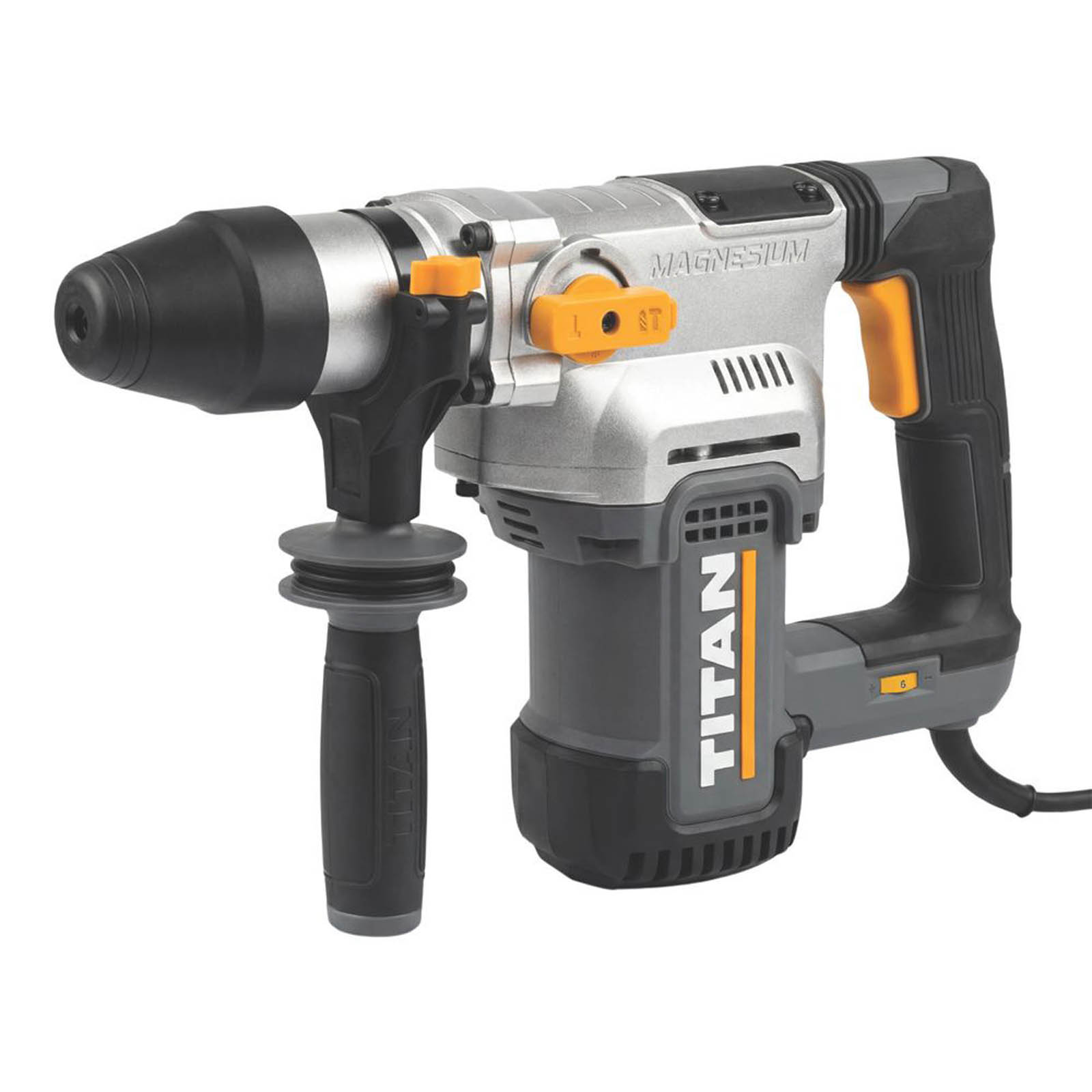 Titan SDS Max Hammer Drill Electric TTB1345SDM 6.6kg 220-240V - Image 1