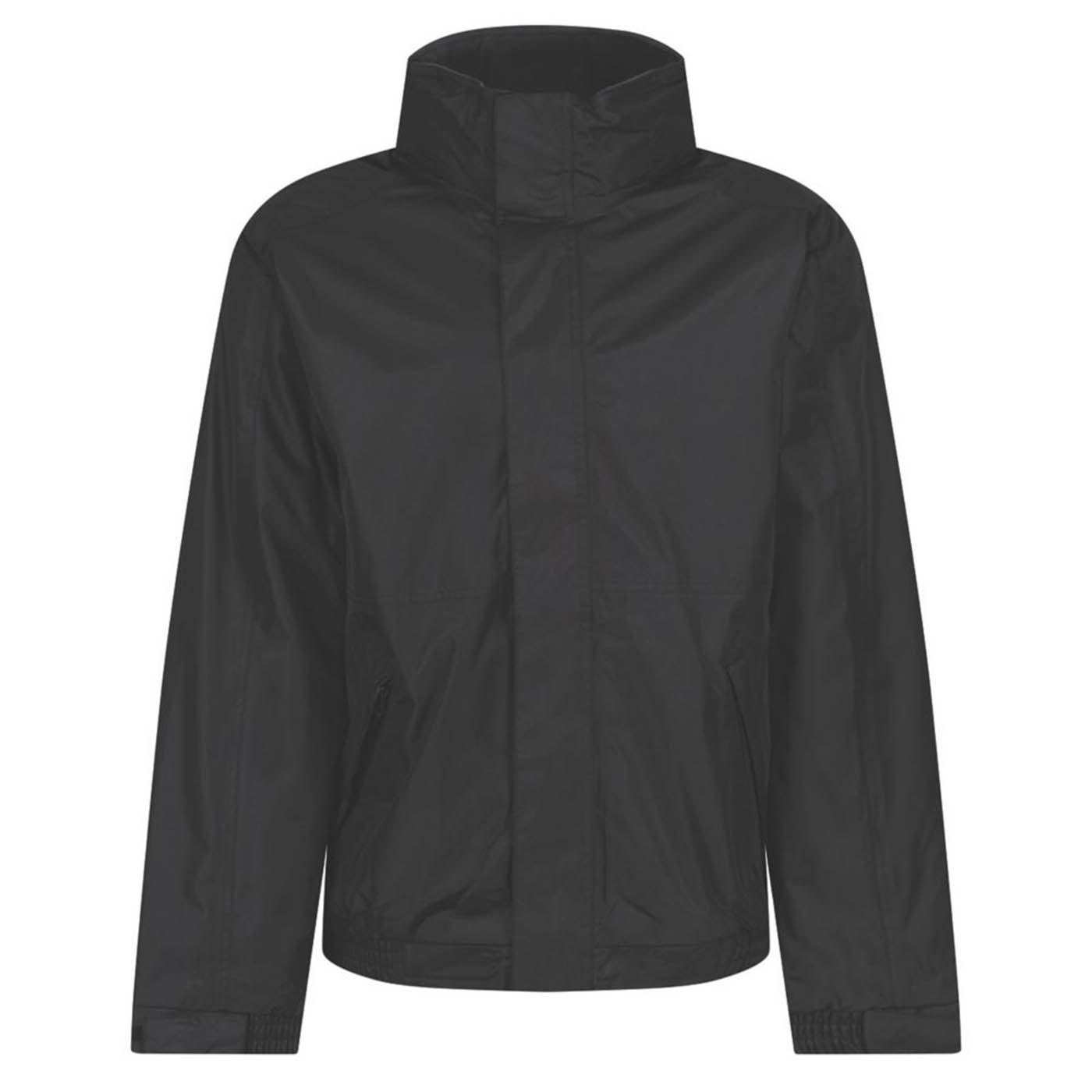 Regatta Waterproof Jacket 3 Pockets Black Ash Insulated 33" Chest Size X Small - Image 1